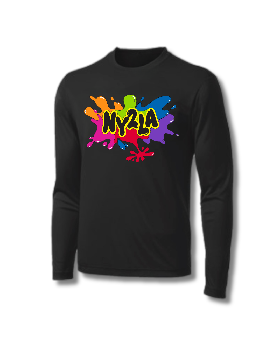 NY2LA Splatter Longsleeve