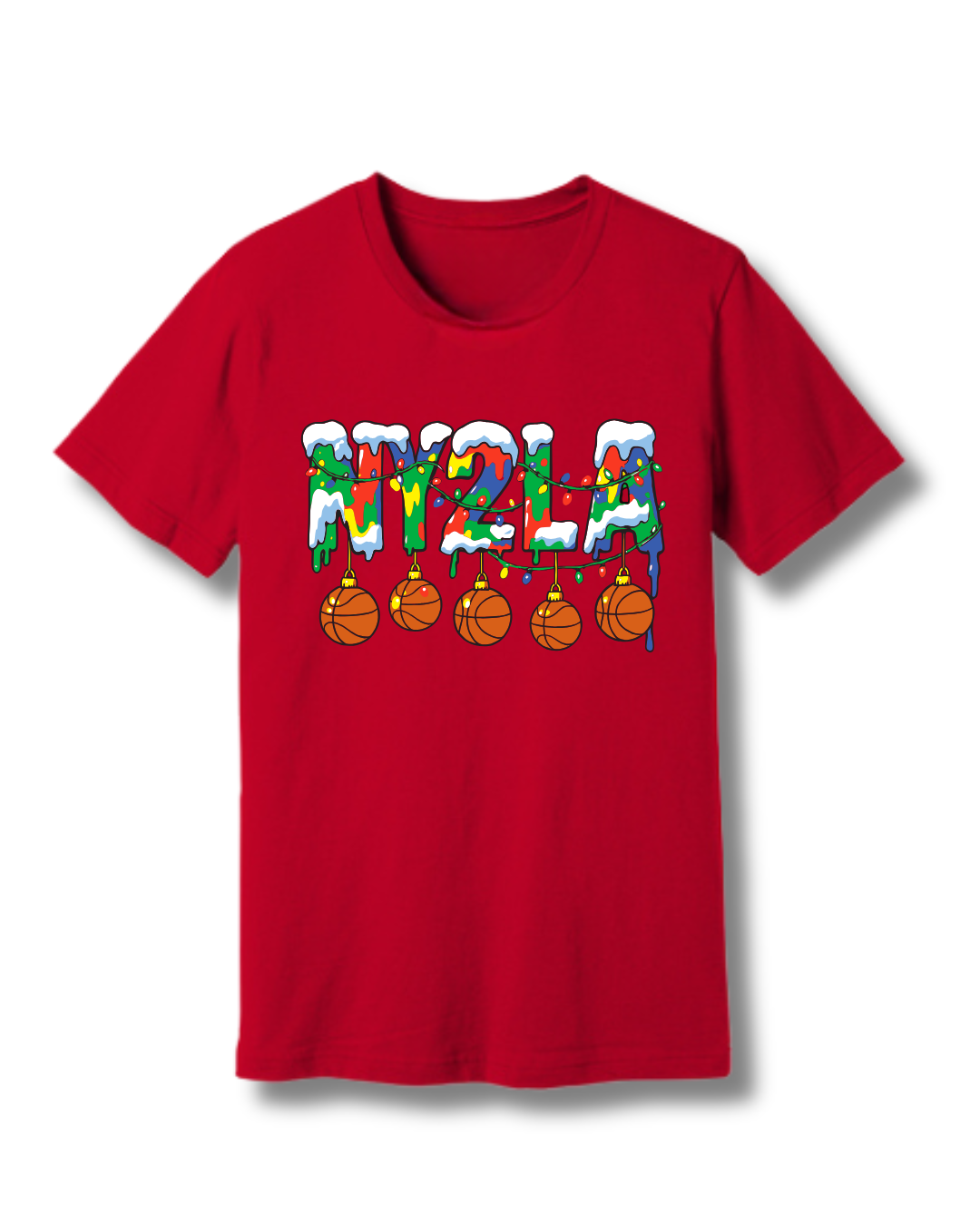 NY2LA Xmas Drip Tee